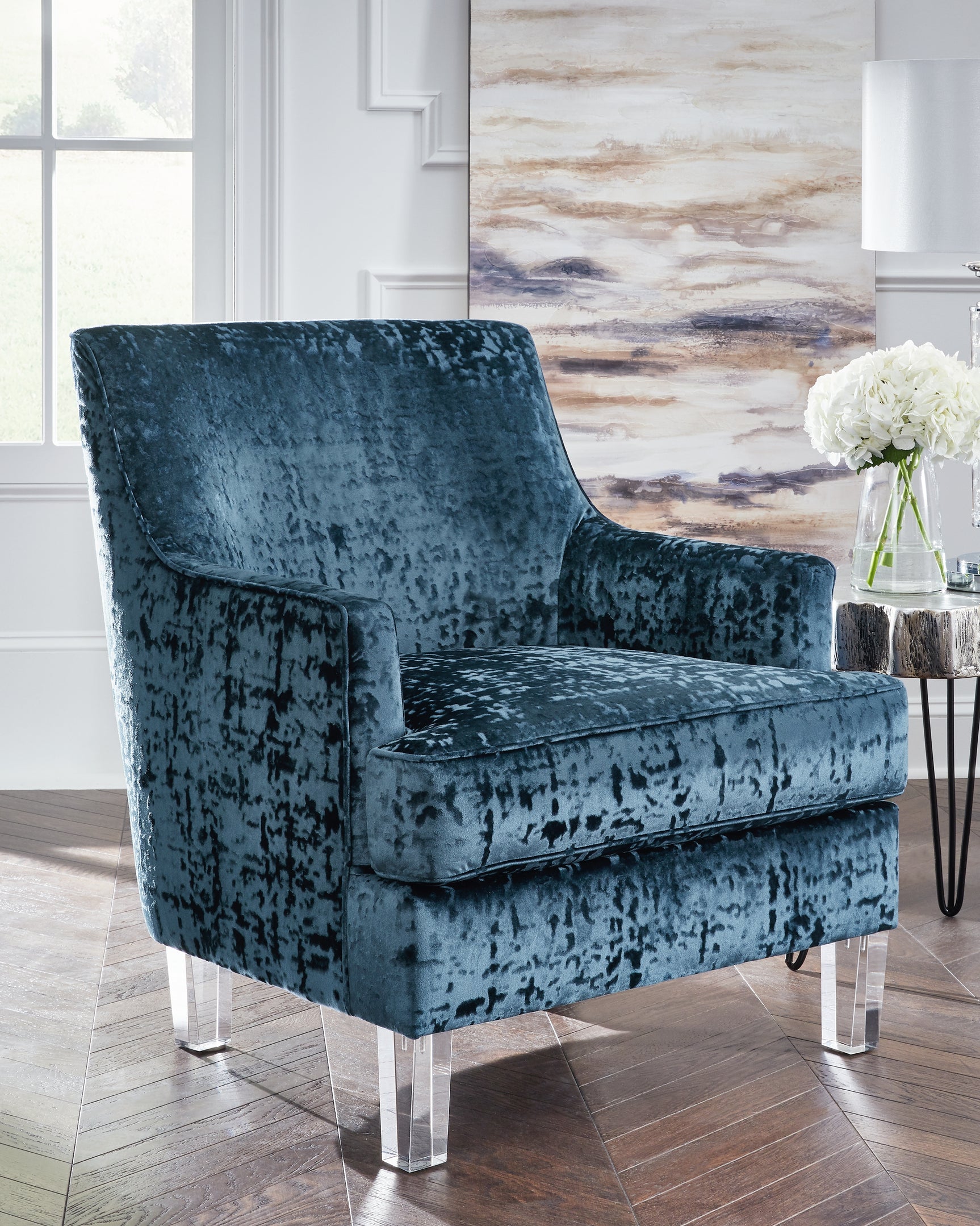 Sam's Furniture - Ashley Furniture - Gloriann Accent Chair - Accent Chair / Lagoon - A3000103