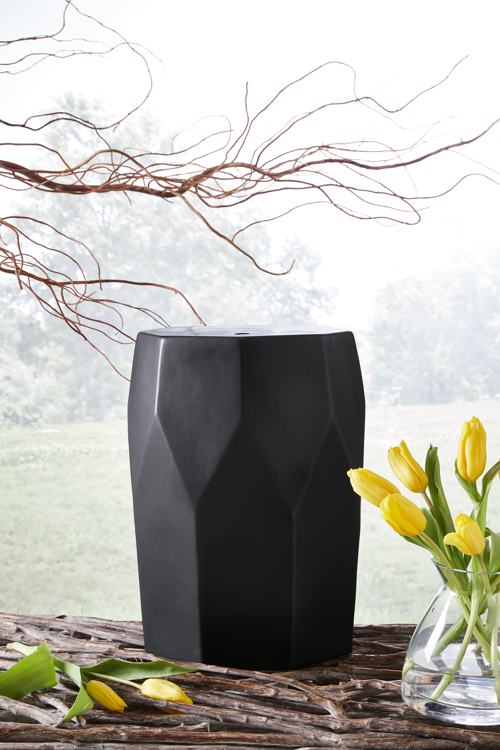 Sam's Furniture - Ashley Furniture - Rhysworth Stool - Stool / Black - A3000632