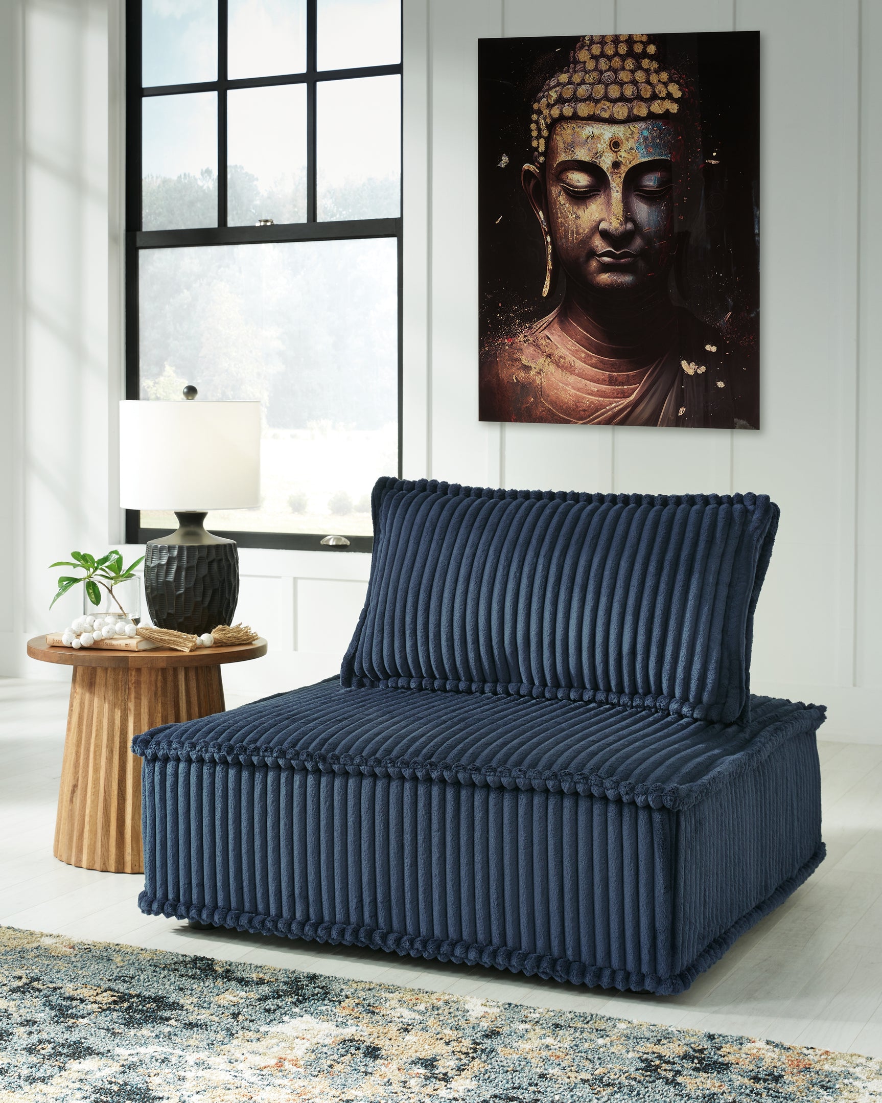 Sam's Furniture - Ashley Furniture - Bales Accent Chair - Accent Chair / Navy - A3000662
