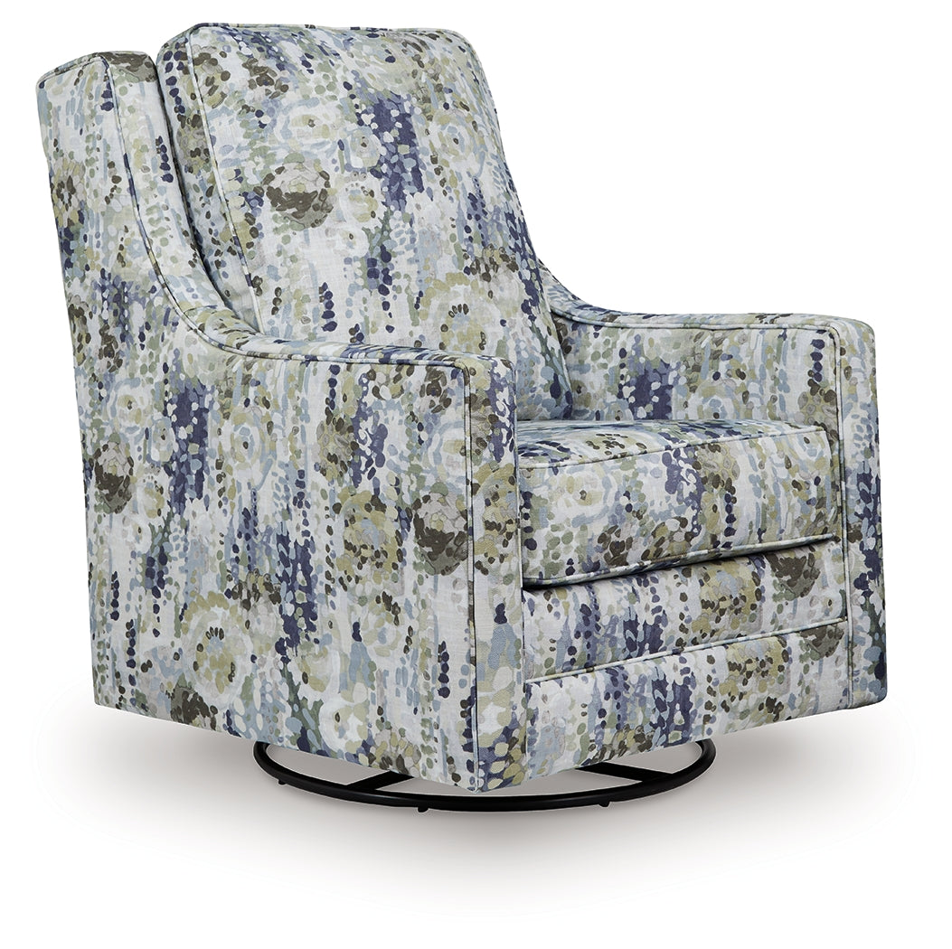 Sam's Furniture - Ashley Furniture - Dustinford Swivel Glider Accent Chair - Swivel Glider Accent Chair / Multi - A3000732