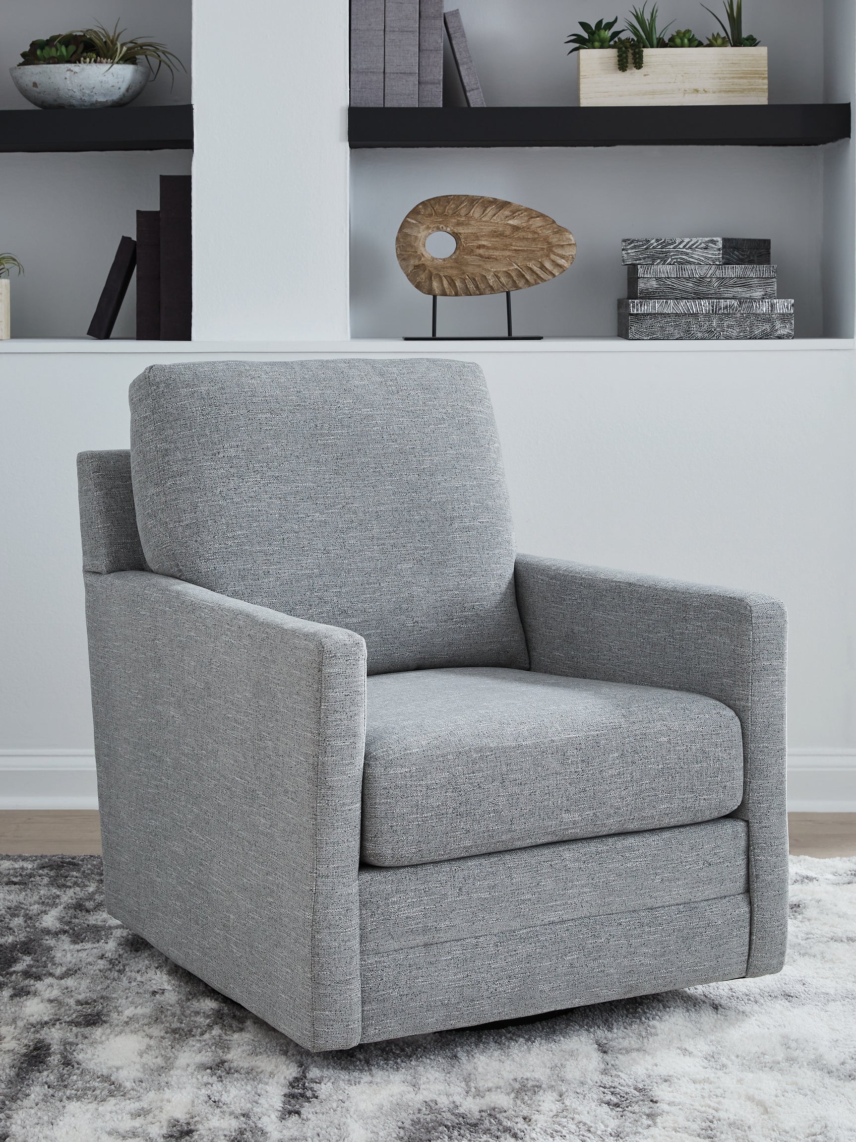 Sam's Furniture - Ashley Furniture - Freybourne Next-Gen Nuvella Swivel Accent Chair - Swivel Accent Chair / Twill - A3000736