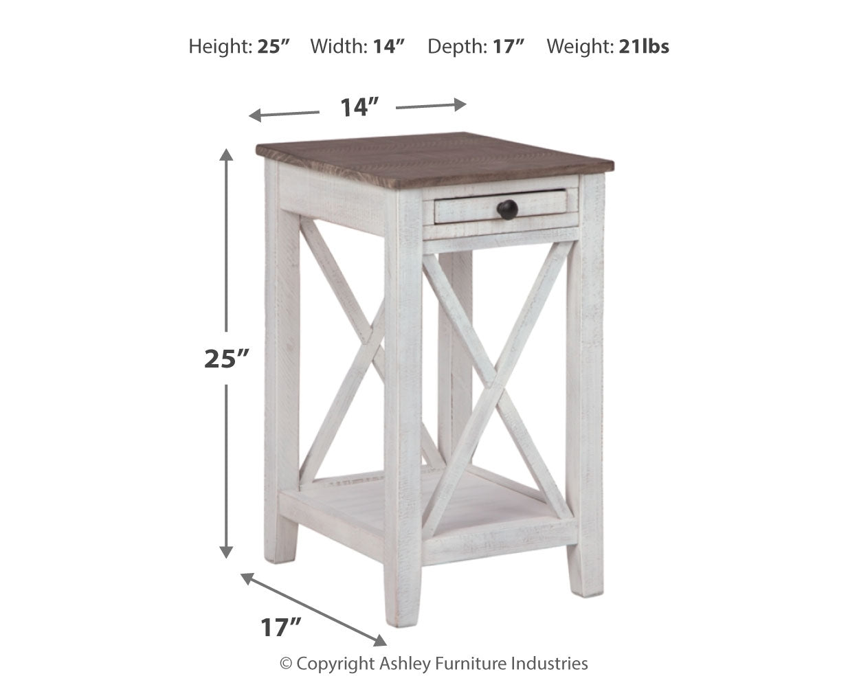 Adalane Accent Table