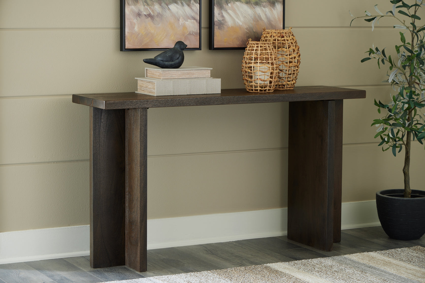 Sam's Furniture - Ashley Furniture - Jalenry Console Sofa Table - Console Sofa Table / Grayish Brown - A4000596