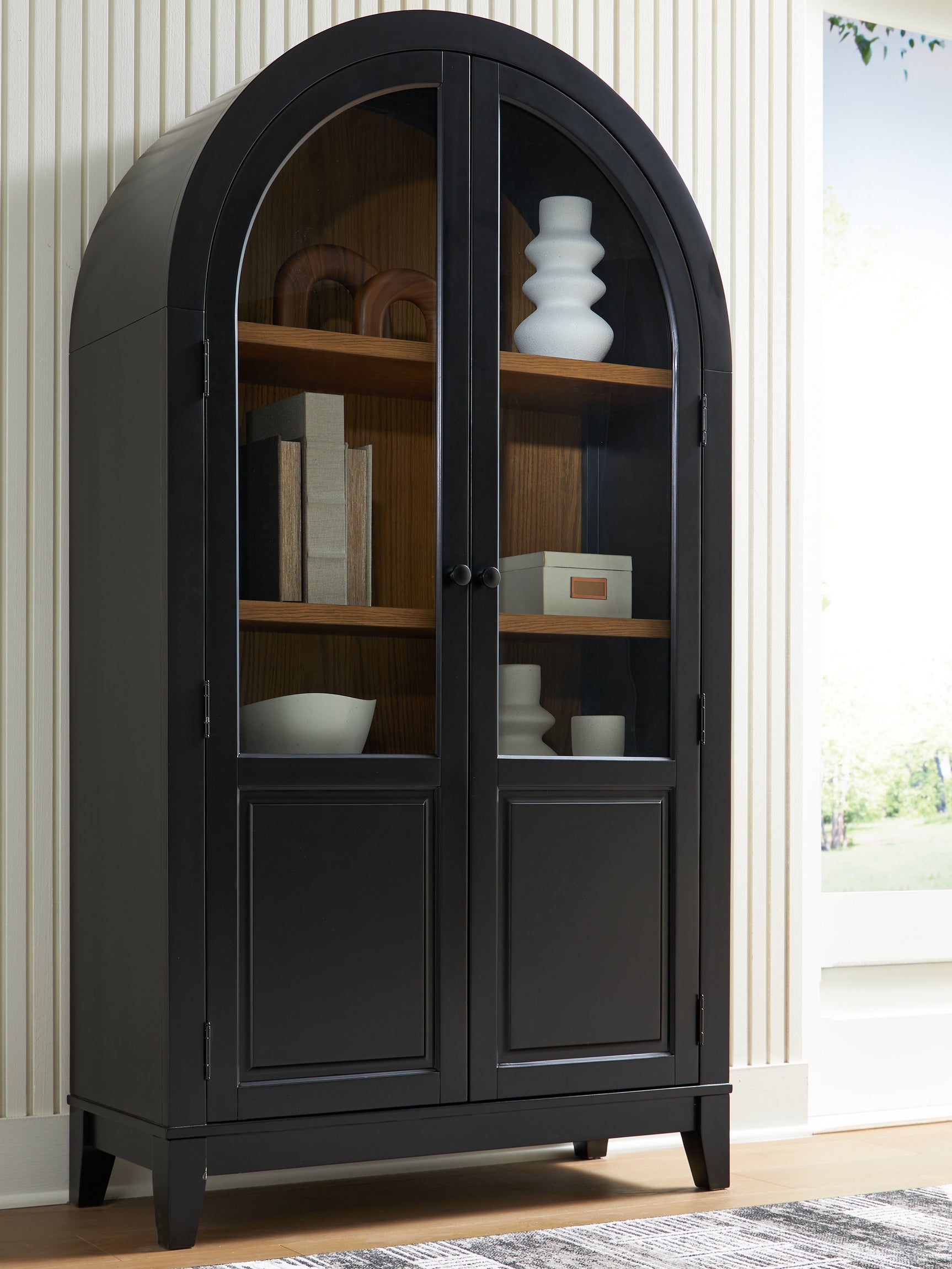 Sam's Furniture - Ashley Furniture - Dagandale Accent Cabinet - Accent Cabinet / Natural/Black - A4000705