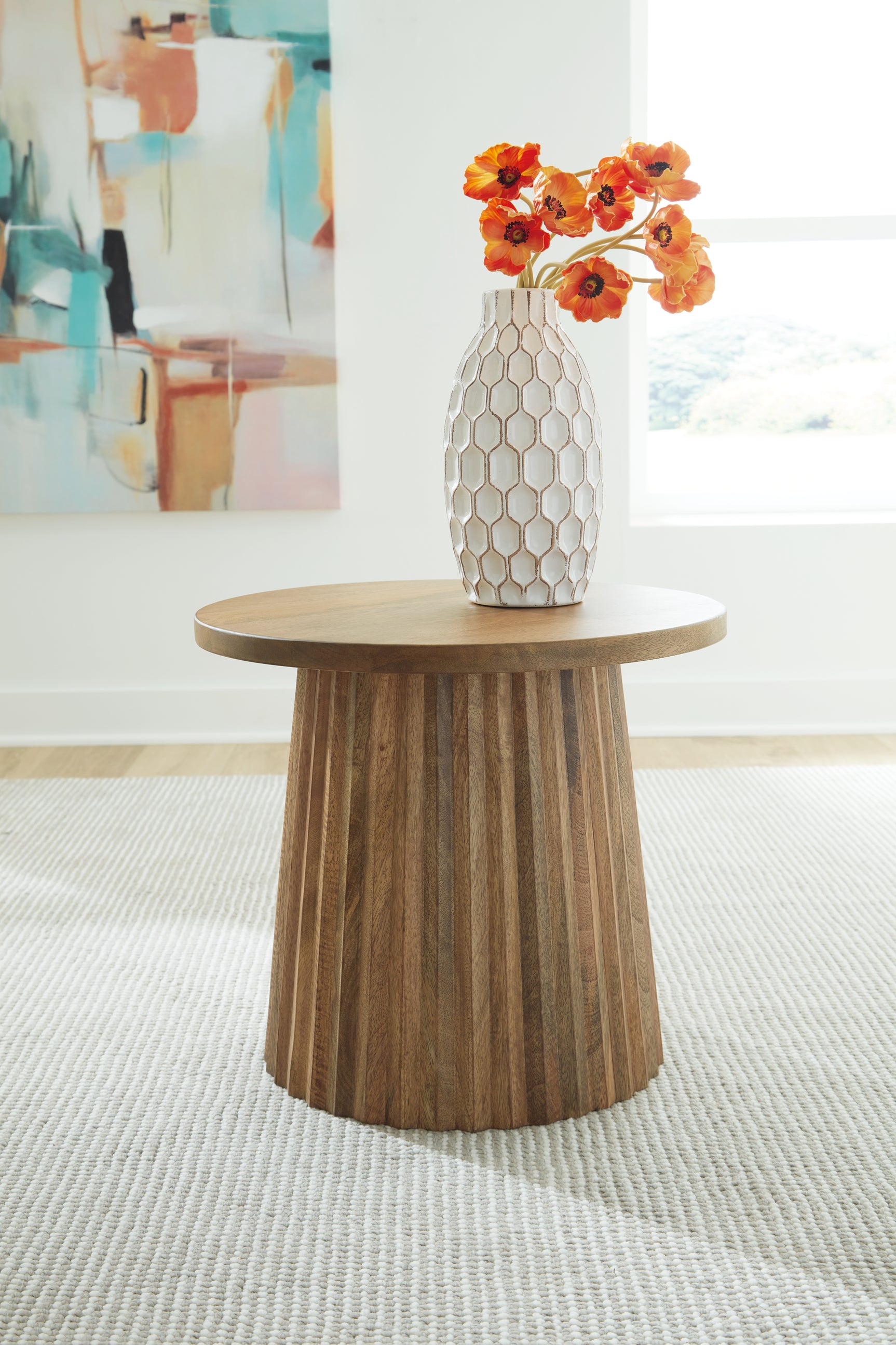 Sam's Furniture - Ashley Furniture - Ceilby Accent Table - Accent Table / Natural - A4000602