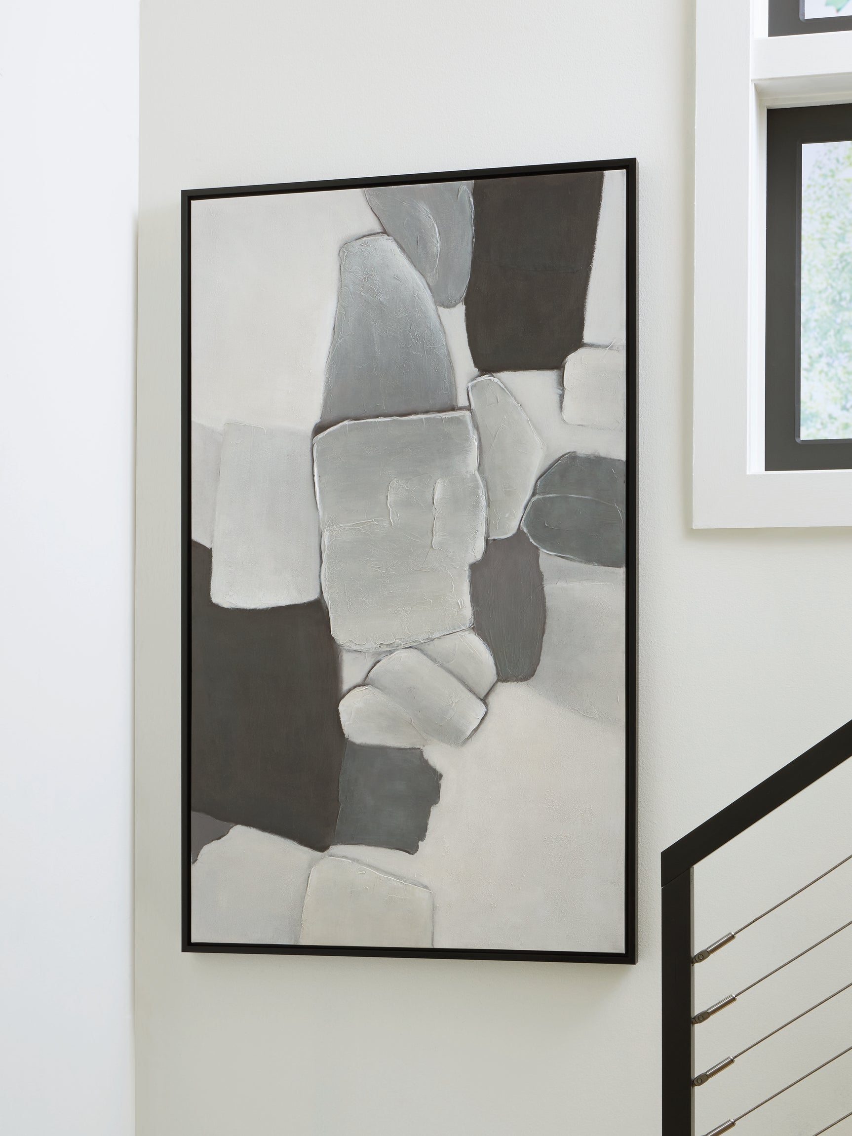 Sam's Furniture - Ashley Furniture - Adilson Wall Decor - Wall Art / White/Gray/Black - A8000463