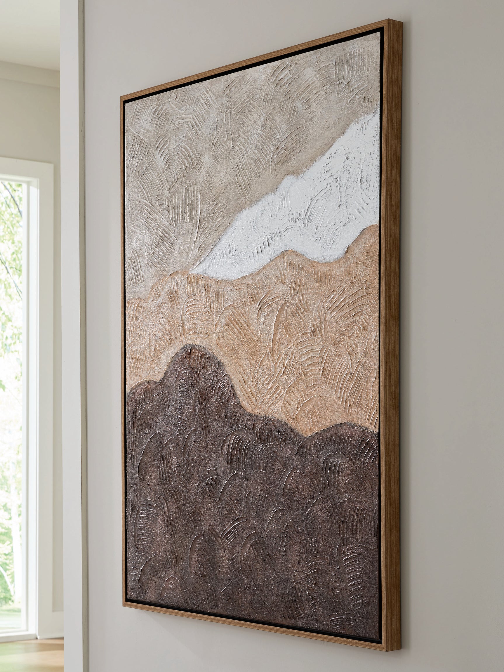 Sam's Furniture - Ashley Furniture - Fanthorne Wall Decor - Wall Art / Tan/Brown/White - A8000500