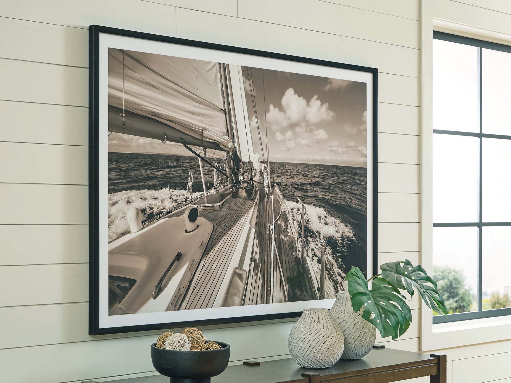 Sam's Furniture - Ashley Furniture - Arlanford Wall Decor - Wall Art / Sepia - A8000505