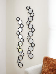 Sam's Furniture - Ashley Furniture - Vinler Mirror - Accent Mirror Set (Set of 2) / Black - A8010353