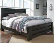 Sam's Furniture - Ashley Furniture - Brinxton Bedroom - King Panel Bed / Charcoal - B249B4