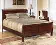Sam's Furniture - Ashley Furniture - Alisdair Bedroom - King Sleigh Bed / Reddish Brown - B376B8