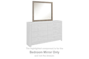 Sam's Furniture - Ashley Furniture - Culverbach Bedroom - Bedroom Mirror / Gray - B070-36