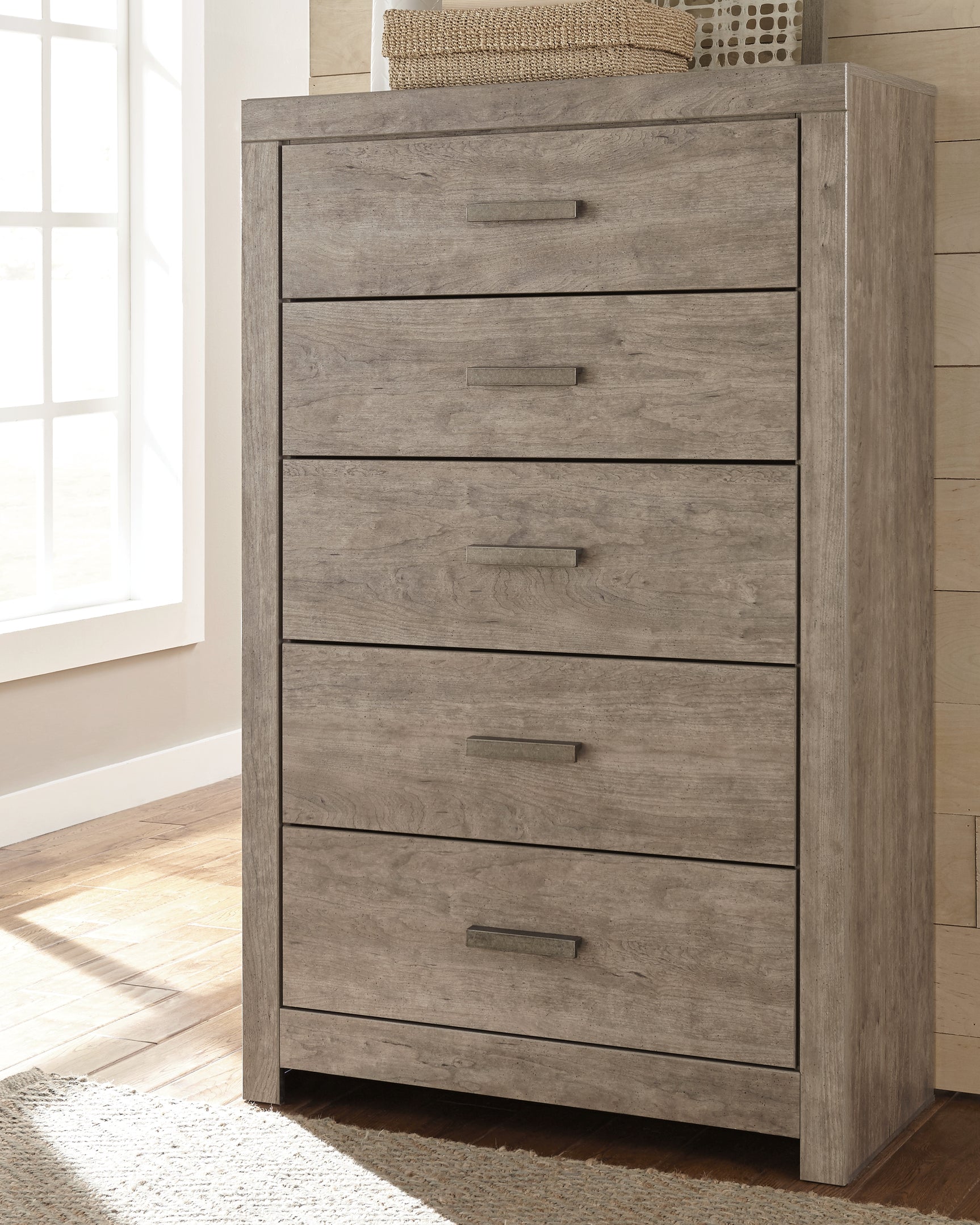 Sam's Furniture - Ashley Furniture - Culverbach Bedroom - Queen Panel Bed / Gray - B070B8