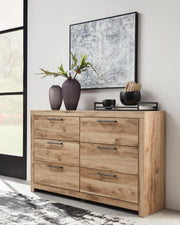 Sam's Furniture - Ashley Furniture - Hyanna Bedroom - Six Drawer Dresser / Tan Brown - B1050-31