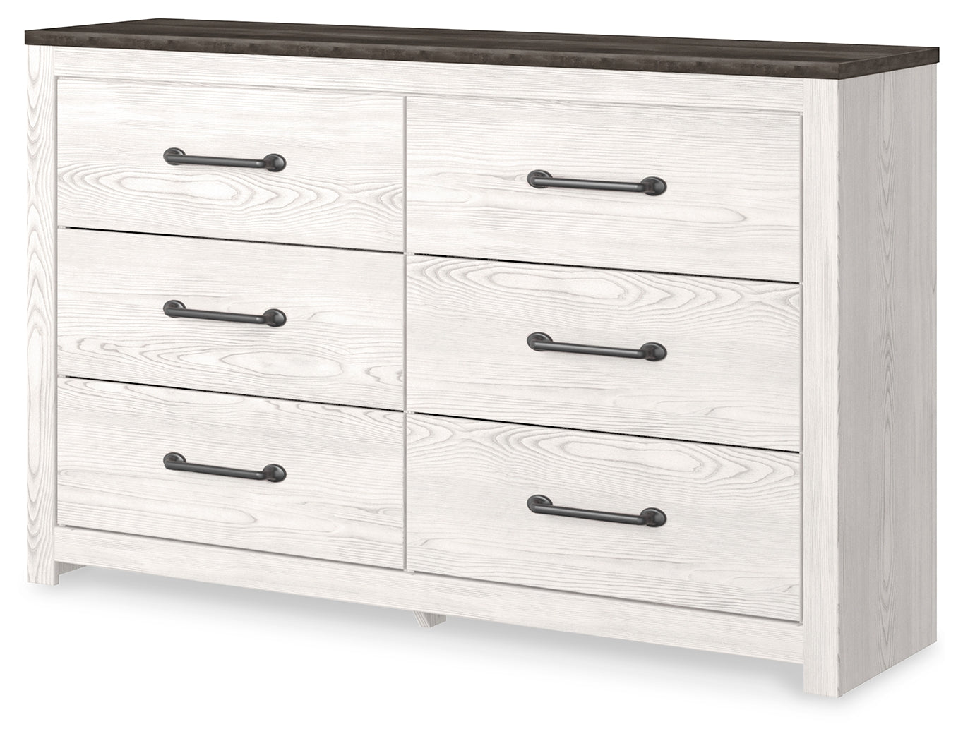 Sam's Furniture - Ashley Furniture - Gerridan Bedroom - Full Panel Bed / White/Gray - B1190B4