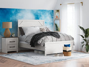 Sam's Furniture - Ashley Furniture - Gerridan Bedroom - Full Panel Bed / White/Gray - B1190B4