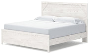 Sam's Furniture - Ashley Furniture - Gerridan Bedroom - King Panel Bed / White/Gray - B1190B3