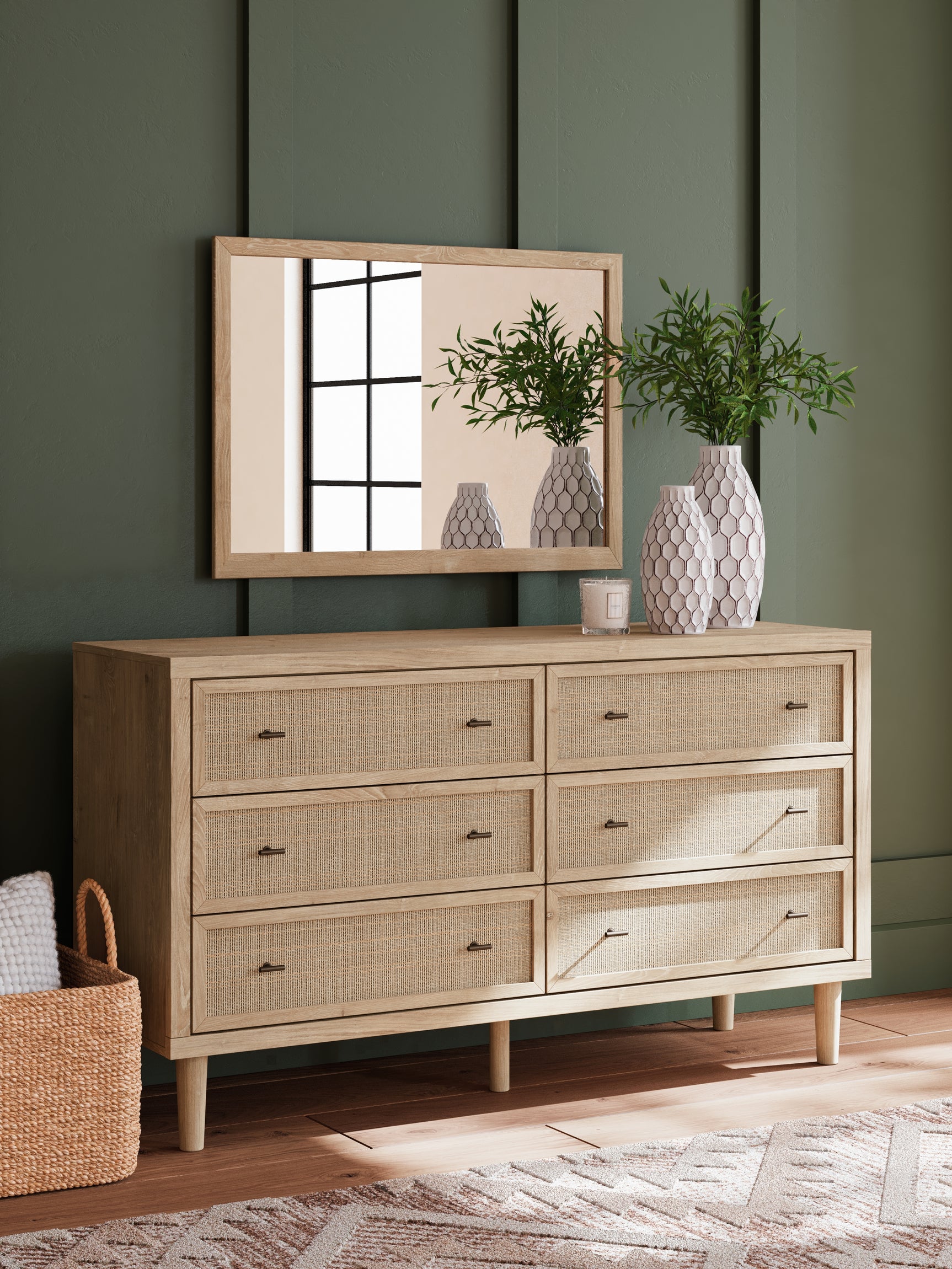 Sam's Furniture - Ashley Furniture - Cielden Bedroom - Dresser and Mirror / Two-tone - B1199B1