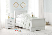 Sam's Furniture - Ashley Furniture - Anarasia Bedroom - Twin Sleigh Bed / White - B129B1