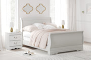Sam's Furniture - Ashley Furniture - Anarasia Bedroom - Full Sleigh Bed / White - B129B2