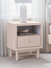 Sam's Furniture - Ashley Furniture - Wistenpine Bedroom - One Drawer Night Stand / Blush - B1323-91