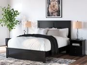 Sam's Furniture - Ashley Furniture - Maribel Bedroom - Queen Panel Bed / Black - B138B53