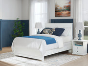 Sam's Furniture - Ashley Furniture - Bostwick Shoals Bedroom - Queen Panel Bed / White - B139B43
