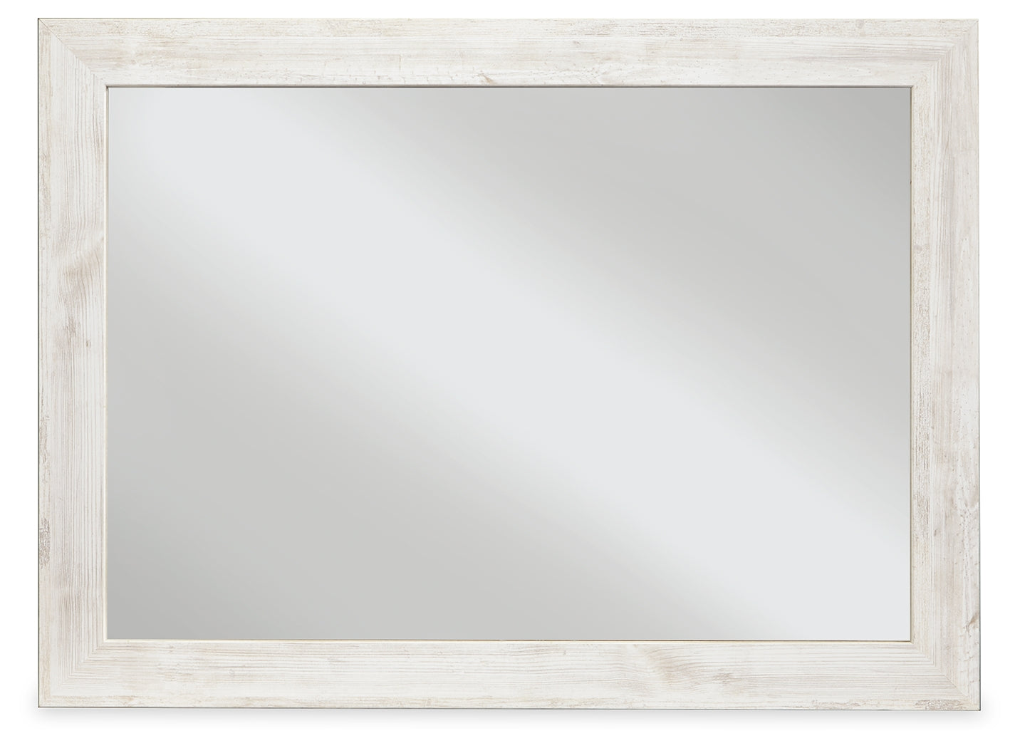 Sam's Furniture - Ashley Furniture - Paxberry Bedroom - Bedroom Mirror / Whitewash - B181-36