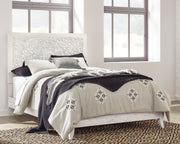 Sam's Furniture - Ashley Furniture - Paxberry Bedroom - Queen Panel Bed / Whitewash - B181B6