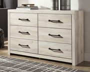 Sam's Furniture - Ashley Furniture - Cambeck Bedroom - Six Drawer Dresser / Whitewash - B192-31