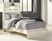 Sam's Furniture - Ashley Furniture - Cambeck Bedroom - Twin Panel Bed / Whitewash - B192B2