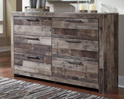 Sam's Furniture - Ashley Furniture - Derekson Bedroom - Six Drawer Dresser / Multi Gray - B200-31