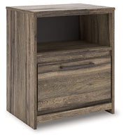Sam's Furniture - Ashley Furniture - Elbrim Bedroom - One Drawer Night Stand / Brown - PCB2005-91