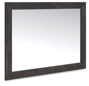 Sam's Furniture - Ashley Furniture - Hollivern Bedroom - Bedroom Mirror / Dark Gray - PCB2108-36