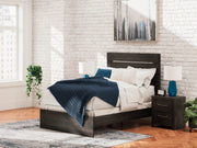 Sam's Furniture - Ashley Furniture - Hollivern Bedroom - Full Panel Bed / Dark Gray - PCB2108B12