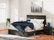 Sam's Furniture - Ashley Furniture - Hollivern Bedroom - King Panel Bed / Dark Gray - PCB2108B8