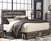Sam's Furniture - Ashley Furniture - Drystan Bedroom - King Panel Bed with 4 Storage Drawers / Multi - B211B54