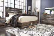 Sam's Furniture - Ashley Furniture - Drystan Bedroom - King Panel Bed / Multi - B211B14