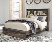 Sam's Furniture - Ashley Furniture - Drystan Bedroom - Queen Bookcase Bed / Multi - B211B16