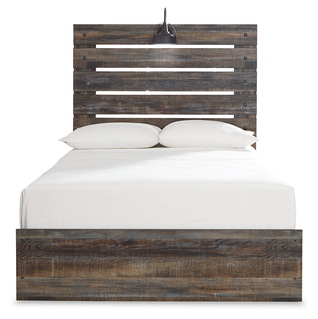 Sam's Furniture - Ashley Furniture - Drystan Bedroom - Full Panel Bed / Multi - B211B3