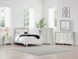 Sam's Furniture - Ashley Furniture - Zyniden Bedroom - Five Drawer Chest / Silver - B2114-46