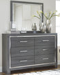 Sam's Furniture - Ashley Furniture - Lodanna Bedroom - Two Drawer Night Stand / Gray - B214-92