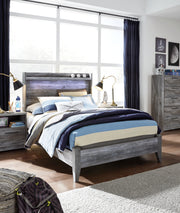Sam's Furniture - Ashley Furniture - Baystorm Bedroom - Full Panel Bed / Gray - B221B21