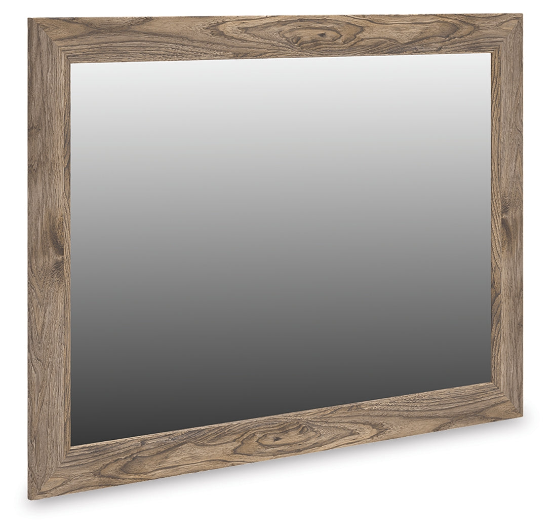 Sam's Furniture - Ashley Furniture - Rusticott Bedroom - Bedroom Mirror / Brown - PCB2260-36