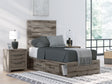 Sam's Furniture - Ashley Furniture - Graystorm Bedroom - Dresser and Mirror / Brown Gray - PCB2405B1