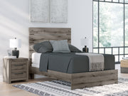 Sam's Furniture - Ashley Furniture - Graystorm Bedroom - Full Panel Bed / Brown Gray - PCB2405B13