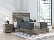 Sam's Furniture - Ashley Furniture - Graystorm Bedroom - Queen Panel Bed / Brown Gray - PCB2405B2