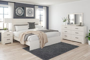 Sam's Furniture - Ashley Furniture - Stelsie Bedroom - Two Drawer Night Stand / White - B2588-92