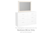 Sam's Furniture - Ashley Furniture - Stelsie Bedroom - Bedroom Mirror / White - B2588-36