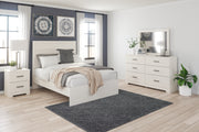 Sam's Furniture - Ashley Furniture - Stelsie Bedroom - Dresser and Mirror / White - B2588B1